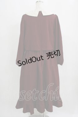 画像3: m petit by misako / サンリオキャラクターズコラボ マイメロディワッペン付きワンピース LL ワイン H-25-09-11-015-LO-OP-NS-ZH