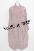 PINK HOUSE / オリジナルチェックミディワンピース Free ワイン H-25-09-11-016-LO-OP-NS-ZH