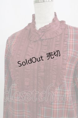 画像4: PINK HOUSE / オリジナルチェックミディワンピース Free ワイン H-25-09-11-016-LO-OP-NS-ZH