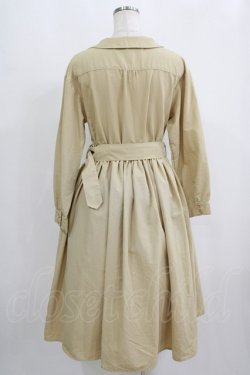 画像3: an another angelus / アウトポケット開襟シャツワンピース Free L/BEIGE H-25-09-11-018-CA-OP-NS-ZH