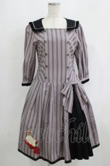 ALICE and the PIRATES / ラブエアメールアップリケワンピース Free グレー H-25-09-11-019-PA-OP-NS-ZH