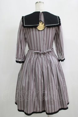 画像3: ALICE and the PIRATES / ラブエアメールアップリケワンピース Free グレー H-25-09-11-019-PA-OP-NS-ZH