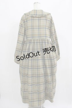 画像3: merry jenny / bear刺繍チェックワンピース  イエロー H-25-09-12-003-LO-OP-KB-ZH