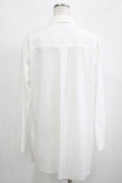 画像3: Jane Marple Dans Le Salon / Front ribbon shirt M ホワイト H-25-09-12-028-JM-BL-KB-ZH
