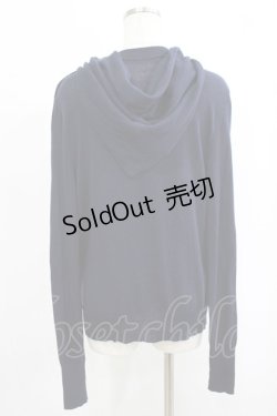 画像3: Jane Marple Dans Le Salon / Cotton cashmere stole turtleneck sweater M ネイビー H-25-09-12-035-JM-TO-KB-ZH