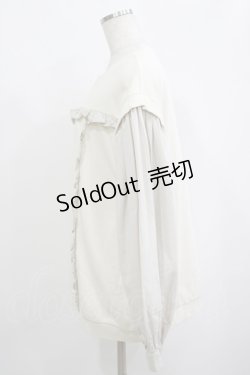 画像2: merry jenny / ドッキングフリルトレーナー  アイボリー H-25-09-12-036-LO-TO-KB-ZH