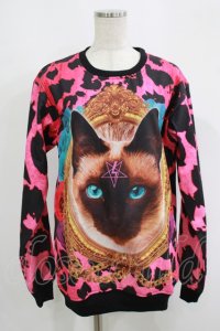 KILL STAR / プリントSWEAT S 黒 H-25-09-12-046-SL-TO-KB-ZH