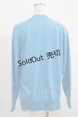 画像3: Jane Marple Dans Le Salon / 刺繍ニット M ブルー H-25-09-12-050-JM-TO-KB-ZH