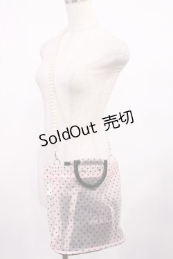 画像1: Ank Rouge / パールドットポシェット  ピンク H-25-09-12-1032-CA-BG-NS-ZH