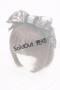 画像1: Royal Princess Alice / Little Red Riding Hood Tarot〜赤ずきんのタロット〜 粟木こぼねコラボ カチューシャ  ブラック H-25-09-12-1036-LO-AC-NS-ZH