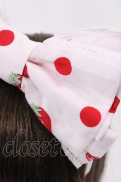 画像2: Angelic Pretty / Milky Berryカチューシャ  オフ H-25-09-12-1037-AP-AC-NS-ZH
