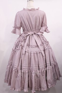 画像3: Chalmiere / フリルロングワンピース M ピンク H-25-09-12-1001-LO-OP-NS-ZH