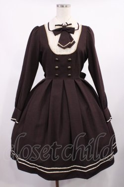 画像1: Innocent World / ヴィルマワンピース Free ブラウン H-25-09-12-1008-IW-OP-NS-ZH