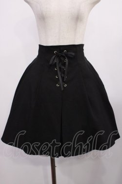 画像1: Secret Honey / バックリボンスカート Free ブラック H-25-09-12-1013-CA-SK-NS-ZH