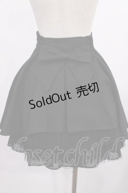 画像2: Secret Honey / バックリボンスカート Free ブラック H-25-09-12-1013-CA-SK-NS-ZH