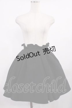 画像1: evelyn / フレアスカート Free ブラック H-25-09-12-1015-LO-SK-NS-ZH
