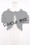 JESUS DIAMANTE / レースフリルボレロ Free ブラック H-25-09-12-1018-JE-TO-NS-ZH