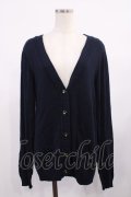 Fi.n.t / ロングカーディガン Free NAVY H-25-09-12-1025-CA-TO-NS-ZH