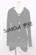 axes femme / パール付カーディガン M ブラック H-25-09-12-1026-AX-TO-NS-ZH