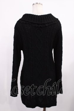 画像2: axes femme / パール付カーディガン M ブラック H-25-09-12-1026-AX-TO-NS-ZH