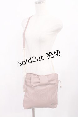 画像1: m petit by misako / AMリボンキンチャクSLD  ピンク H-25-09-12-1030-LO-BG-NS-ZH