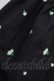 画像4: Candy Stripper / TINY FLOWER MINI ONE-PIECE  ブラック H-25-09-12-057-PU-OP-KB-ZH (4)