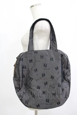 画像2: Jane Marple / Memory ribbon Jacquard bag  ブラウン H-25-09-12-061-JM-BG-KB-ZH