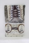 abilletage / Ankle Decoration Heart&Spadeタイツ  アイボリー H-25-09-12-066-GO-ZA-KB-ZH