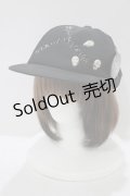 STIGMATA / ダメージカスタムキャップ  黒 H-25-09-12-075-GO-AC-KB-ZH