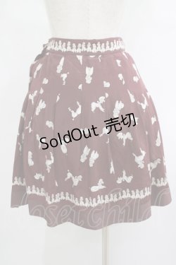 画像3: Jane Marple / プードルタックスカート  ワイン H-25-09-12-010-JM-SK-KB-ZH