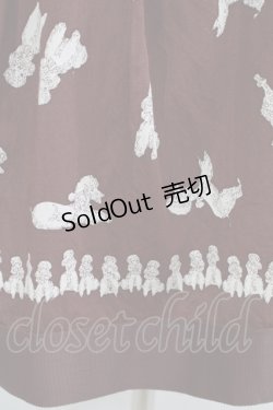 画像4: Jane Marple / プードルタックスカート  ワイン H-25-09-12-010-JM-SK-KB-ZH