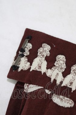 画像5: Jane Marple / プードルタックスカート  ワイン H-25-09-12-010-JM-SK-KB-ZH