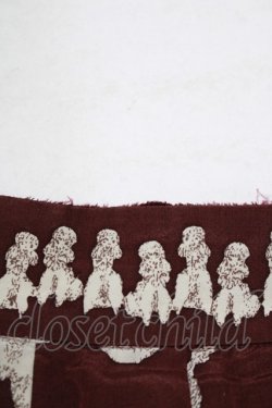 画像6: Jane Marple / プードルタックスカート  ワイン H-25-09-12-010-JM-SK-KB-ZH
