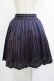画像3: Jane Marple / レジメンタルストライプのトリプルタックスカート M ネイビー H-25-09-12-011-JM-SK-KB-ZH (3)
