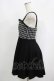画像2: PUNK RAVE / Swallow gird stitching suspenders punk little black dress XS 黒 H-25-09-12-014-PU-OP-KB-ZH (2)