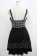 画像3: PUNK RAVE / Swallow gird stitching suspenders punk little black dress XS 黒 H-25-09-12-014-PU-OP-KB-ZH (3)