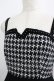 画像4: PUNK RAVE / Swallow gird stitching suspenders punk little black dress XS 黒 H-25-09-12-014-PU-OP-KB-ZH (4)