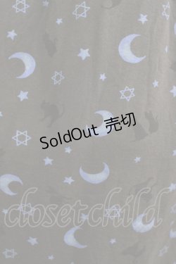 画像4: Candy Stripper / CATプリント切替ワンピース  黒 H-25-09-12-015-PU-OP-KB-ZH