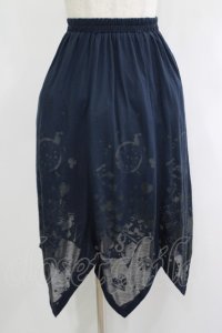 PUTUMAYO / オパールイレギュラースカート  ネイビー H-25-09-12-016-PT-SK-KB-ZH
