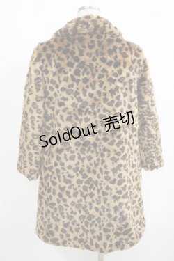 画像3: IRON FIST / レオパードファーコート  茶 H-25-09-12-018-PU-CO-KB-ZH