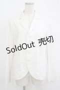 Jane Marple / Twill typewriter peasant jacket M アイボリー H-25-09-12-023-JM-JA-KB-ZH