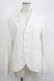 画像1: Jane Marple / Twill typewriter peasant jacket M アイボリー H-25-09-12-023-JM-JA-KB-ZH (1)