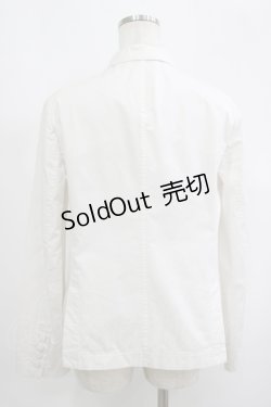 画像3: Jane Marple / Twill typewriter peasant jacket M アイボリー H-25-09-12-023-JM-JA-KB-ZH