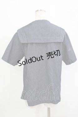 画像3: MILK / Sailorブラウス  インディゴ H-25-09-12-024-ML-BL-KB-ZH