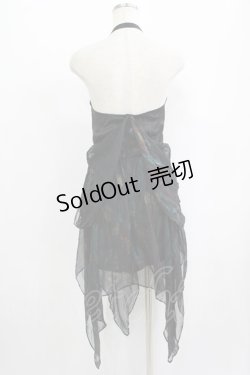 画像3: WIDOW / プリントシアーワンピース XS 黒 H-25-09-12-026-PU-OP-KB-ZH