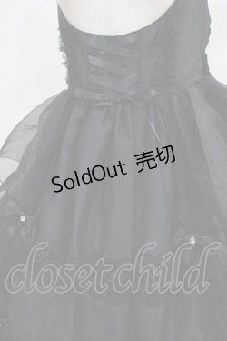 画像4: metamorphose / Mellifluous フロントあきフリルジャンパースカート サイズ1 ブラック H-25-09-13-003-ME-OP-NS-ZH