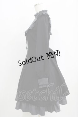 画像2: Amavel / L'Ange Dechuフィット&フレアワンピース Free ブラック H-25-09-13-028-CA-OP-NS-ZH