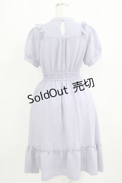 画像3: axes femme / すみれ刺繍ワンピース M ラベンダー H-25-09-13-029-AX-OP-NS-ZH