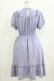 画像3: axes femme / すみれ刺繍ワンピース M ラベンダー H-25-09-13-029-AX-OP-NS-ZH (3)