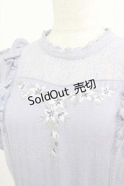 画像4: axes femme / すみれ刺繍ワンピース M ラベンダー H-25-09-13-029-AX-OP-NS-ZH